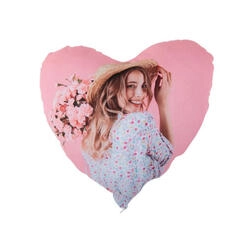 Heart-shaped pillow 40x38